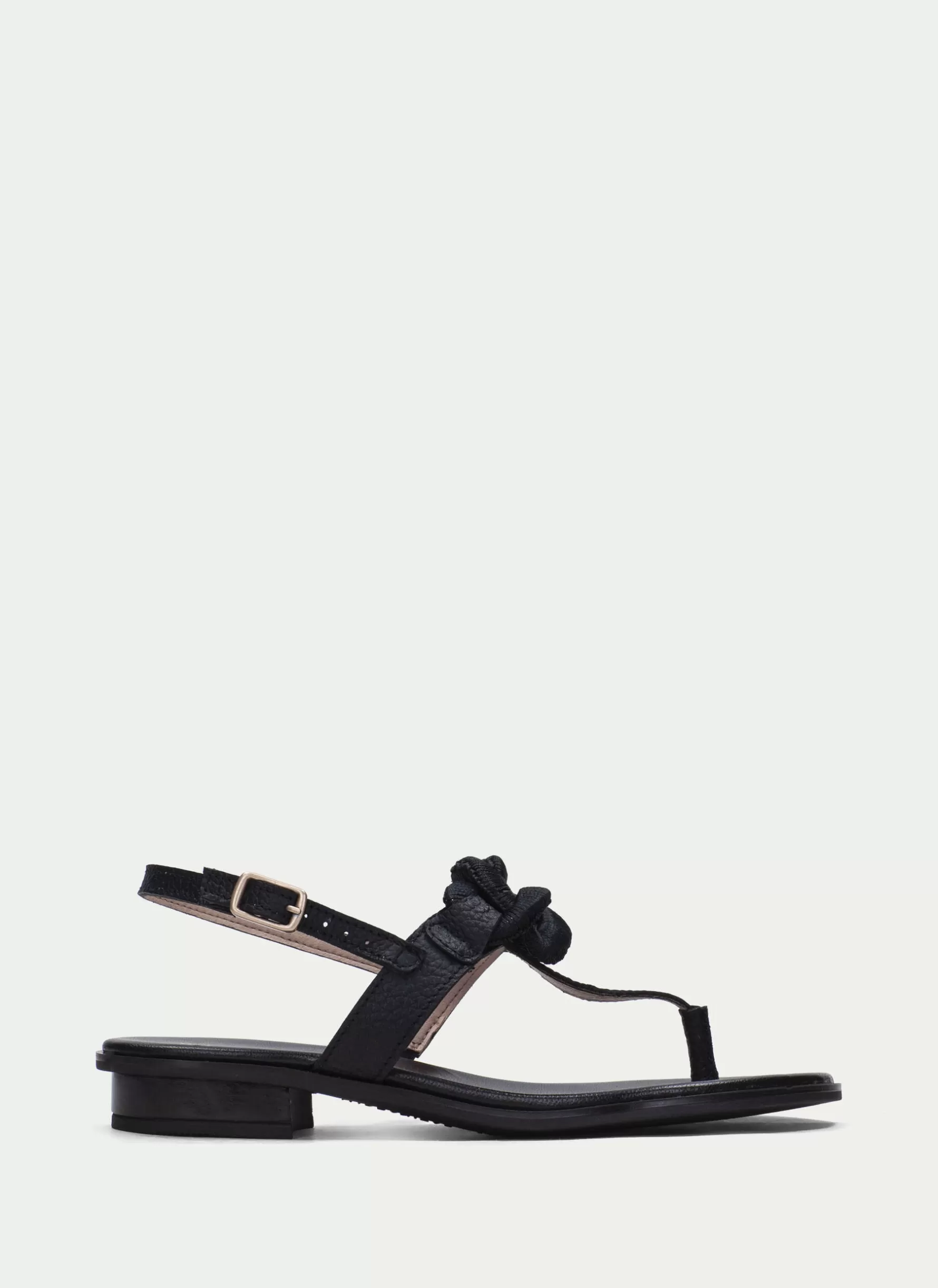 Outlet Hispanitas Flat Sandal Ibiza Black