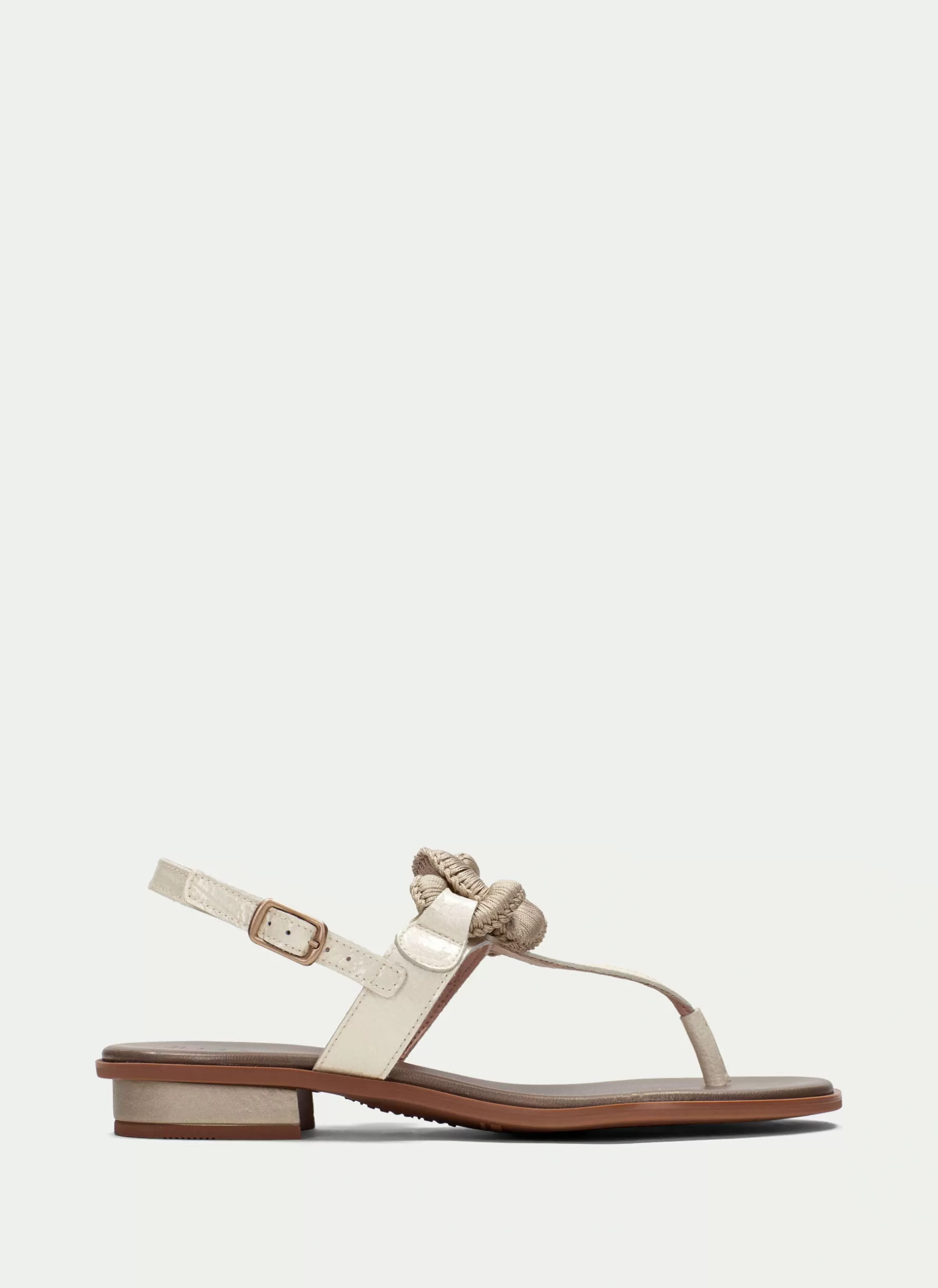 Online Hispanitas Flat Sandal Ibiza Cream