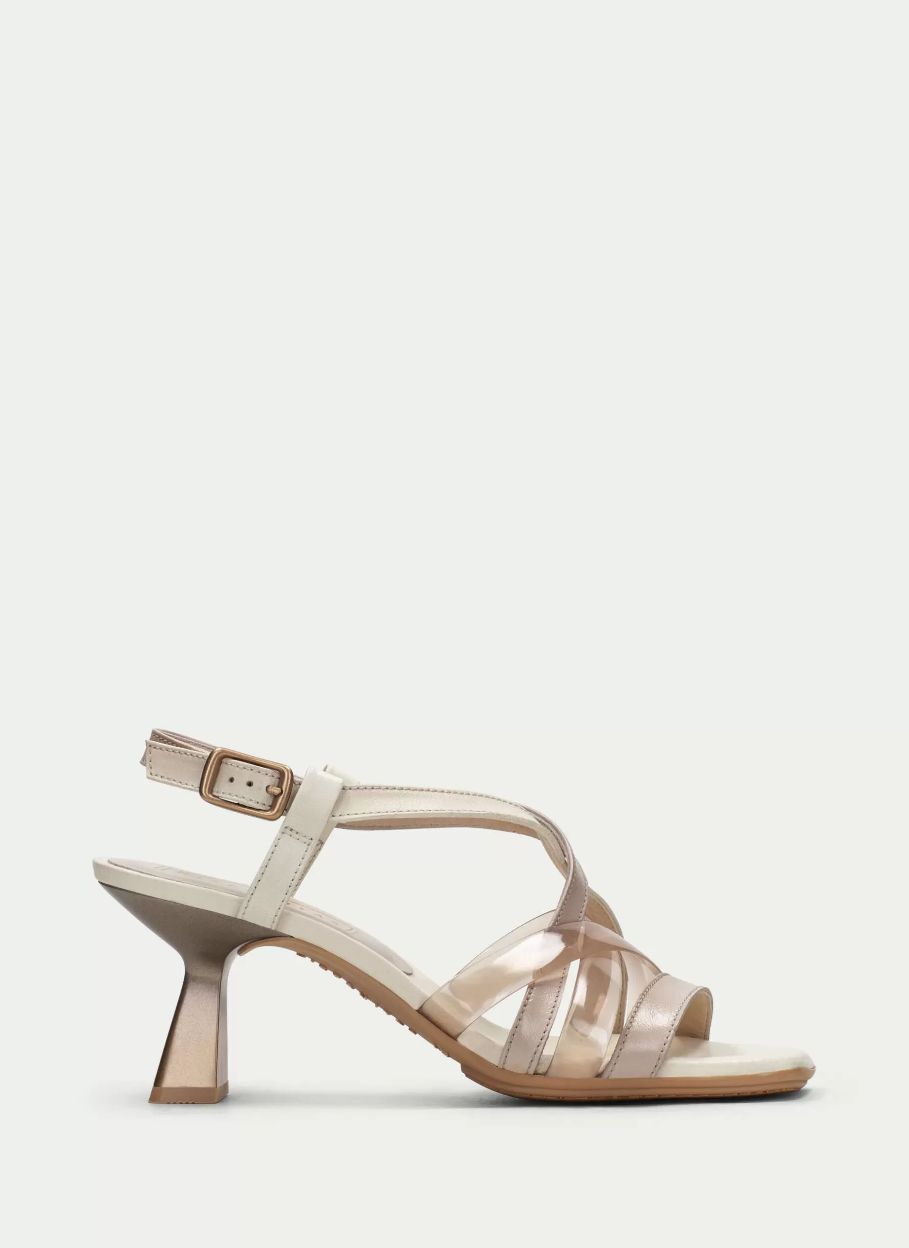 Cheap Hispanitas Heeled Sandal Danielle Stone-cream