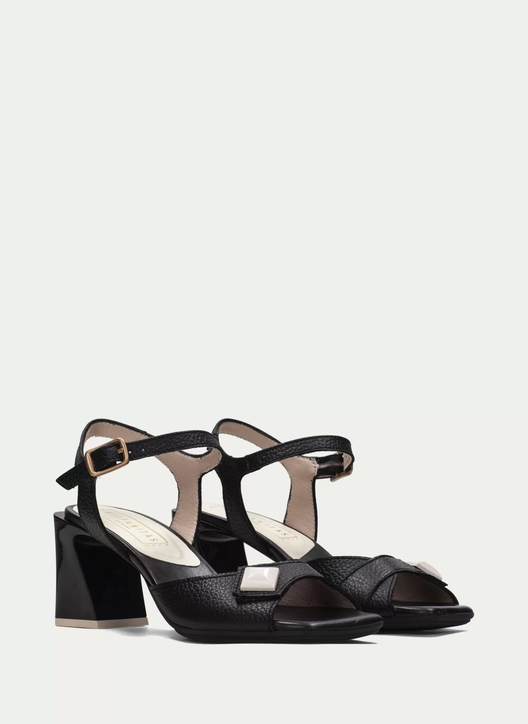 Clearance Hispanitas Heeled Sandal Mallorca Black