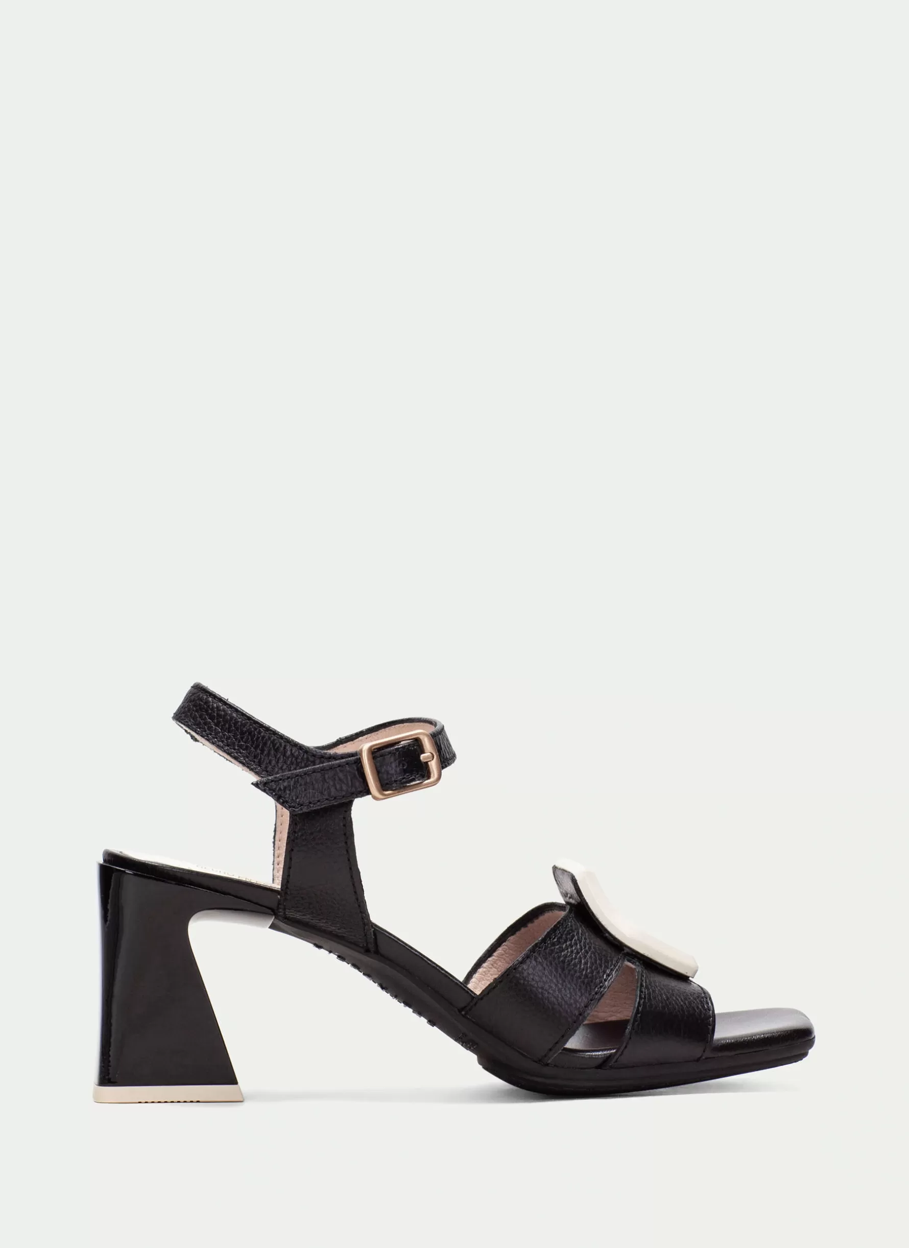 Shop Hispanitas Heeled Sandal Mallorca Black