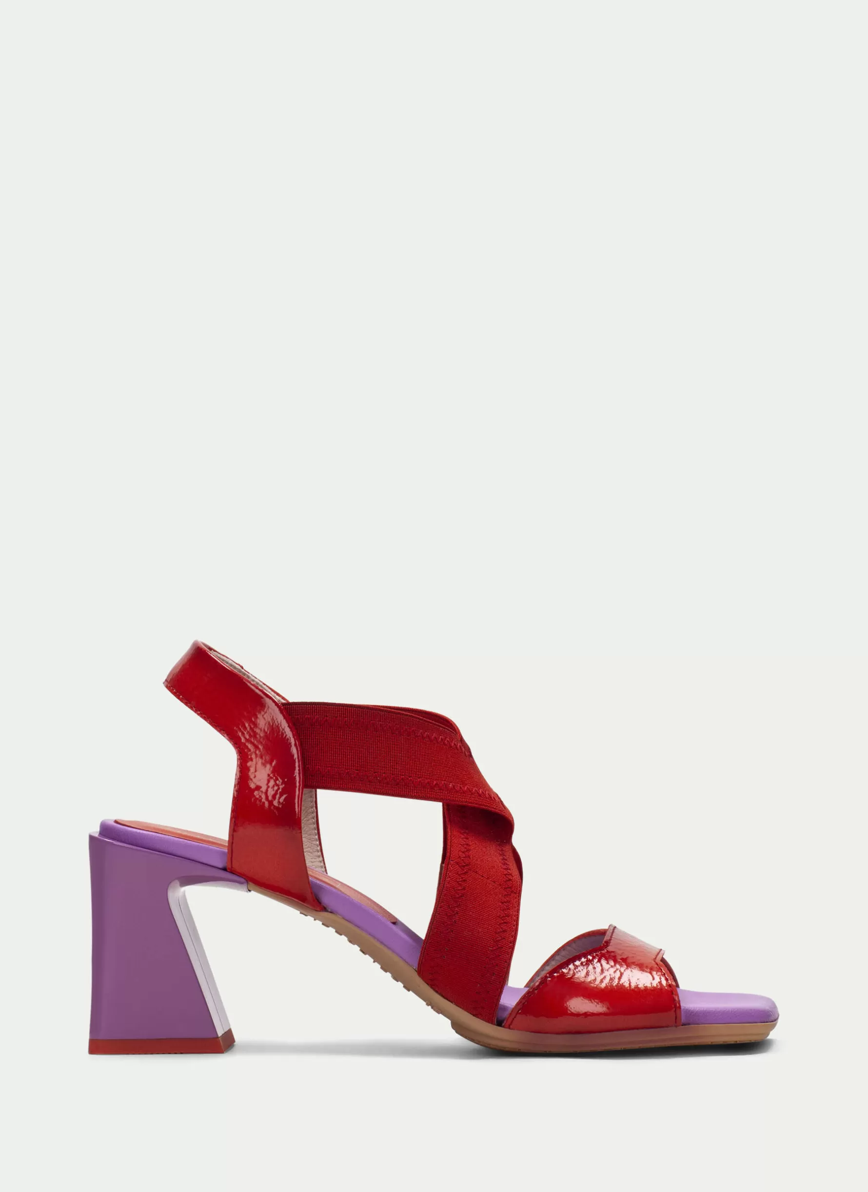 Store Hispanitas Heeled Sandal Mallorca Violet-red