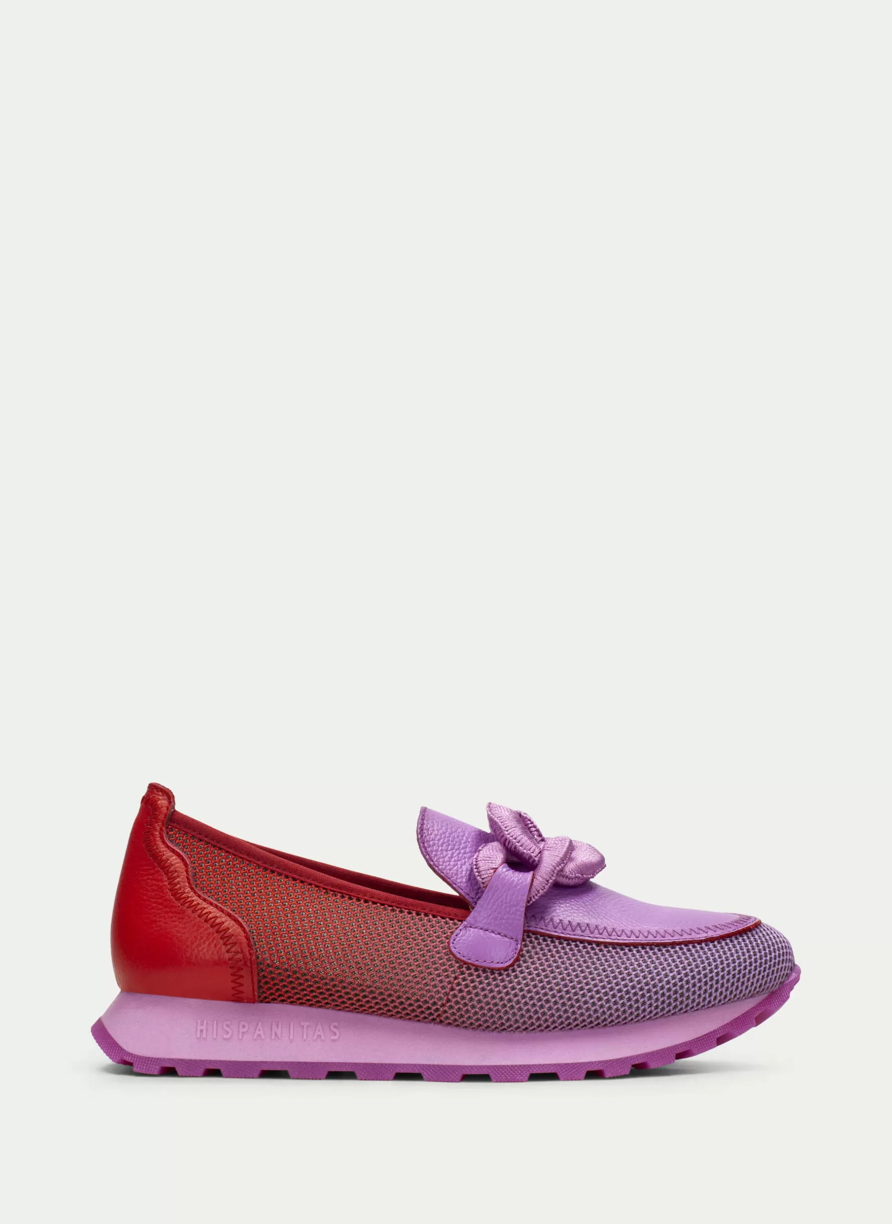 Best Sale Hispanitas Moccasin Sport Loira Violet-red