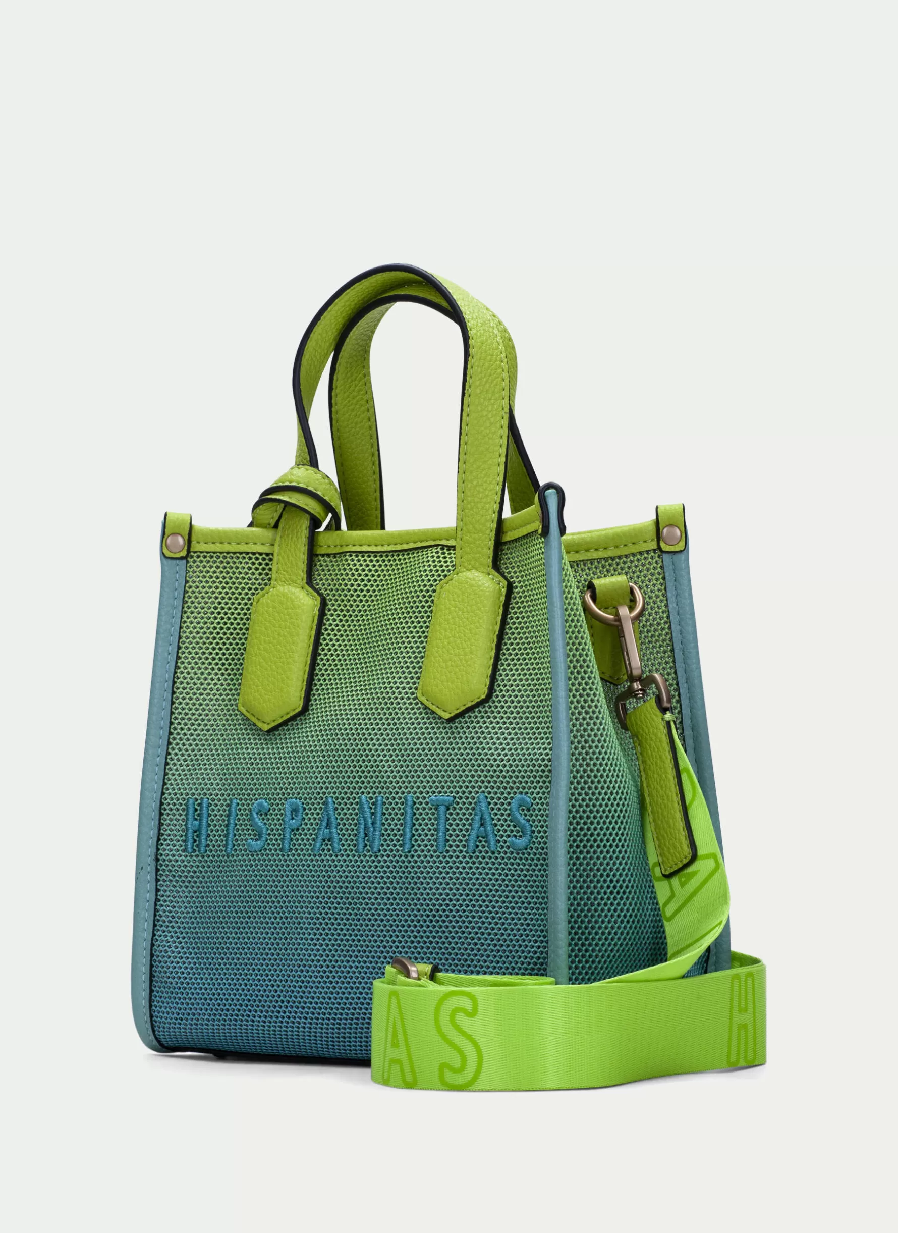 Discount Hispanitas Shopper Bag  aquamarine-kiwi