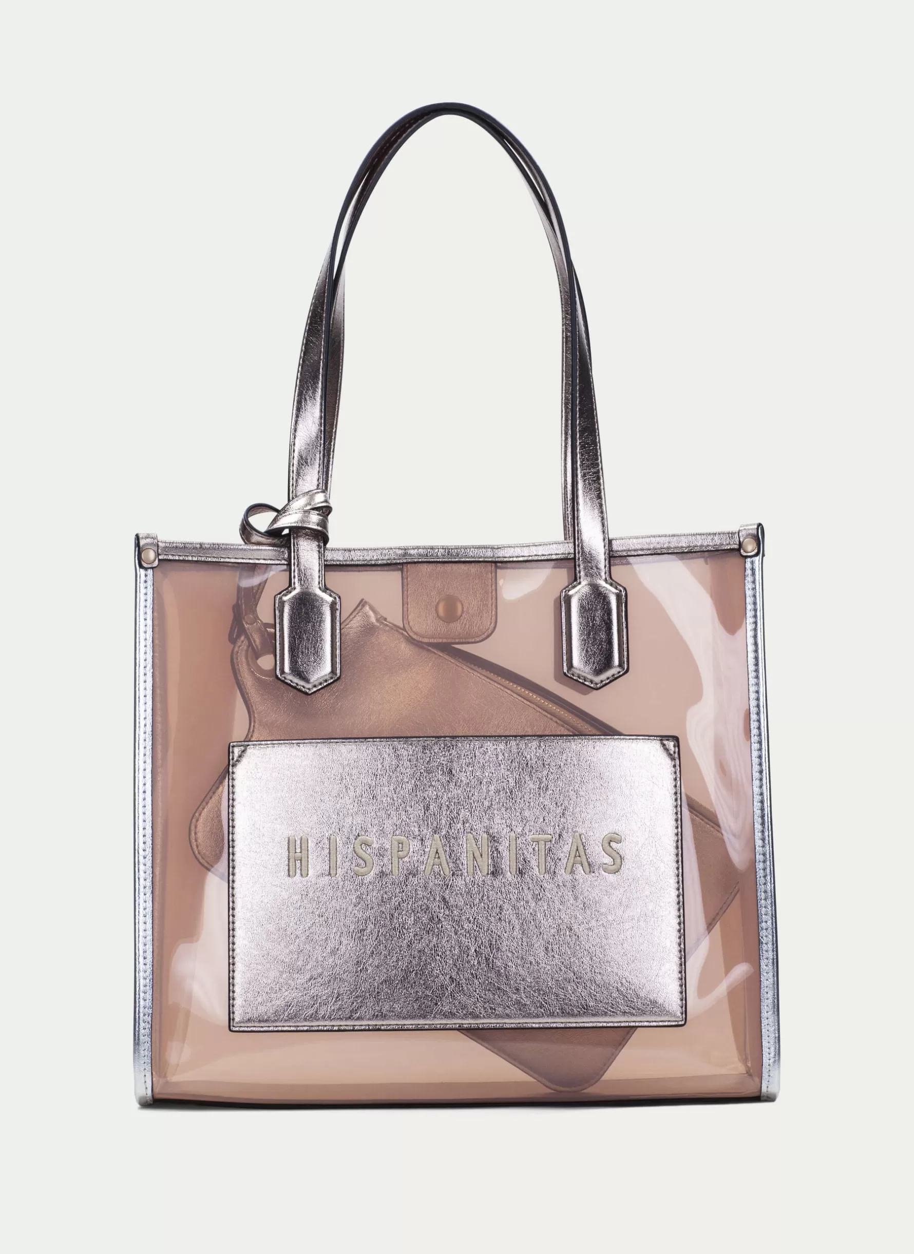 Outlet Hispanitas Shopper Bag  gold-silver-desert