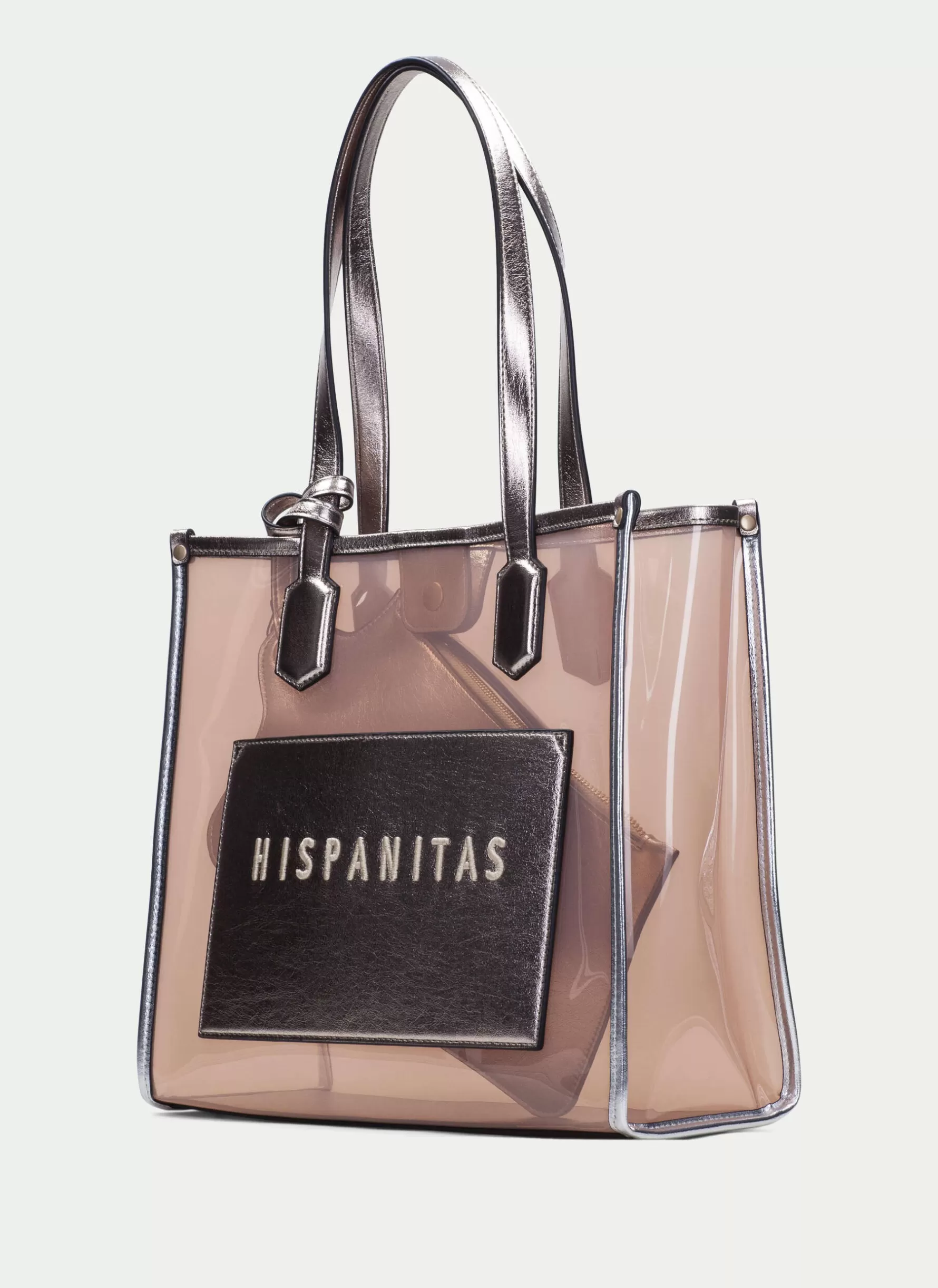 Outlet Hispanitas Shopper Bag  gold-silver-desert