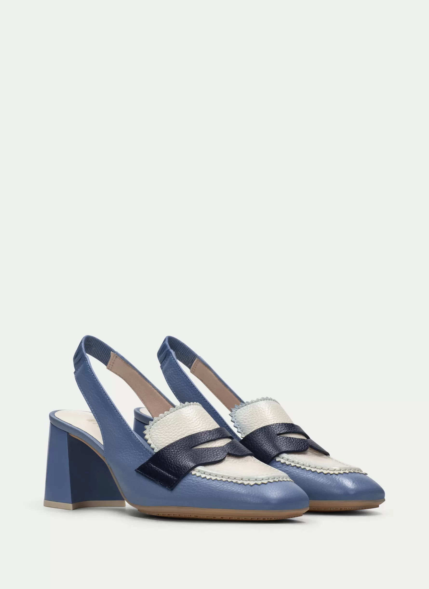 New Hispanitas Slingback Malta Azure