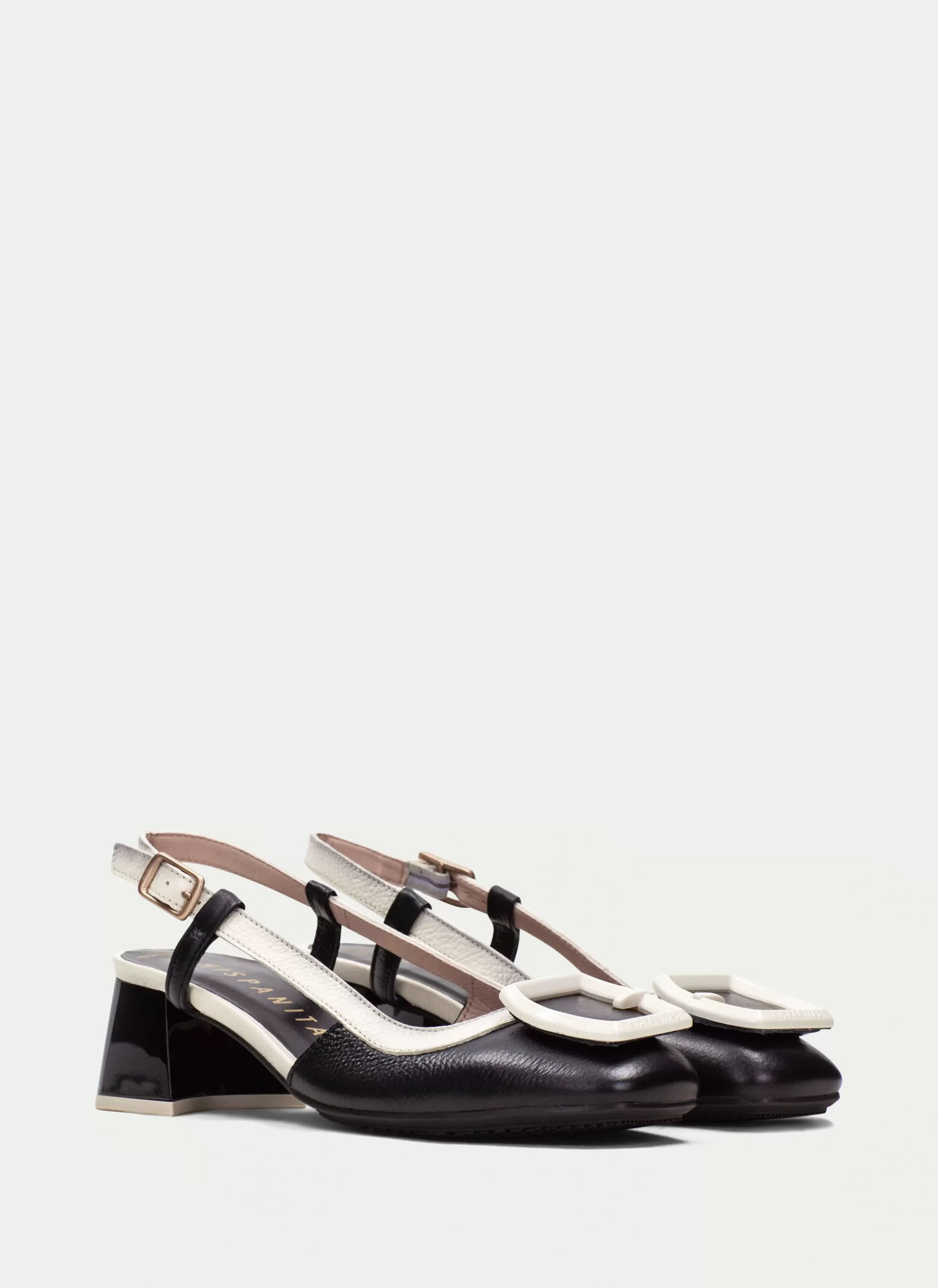 Flash Sale Hispanitas Slingback Malta Black-cream