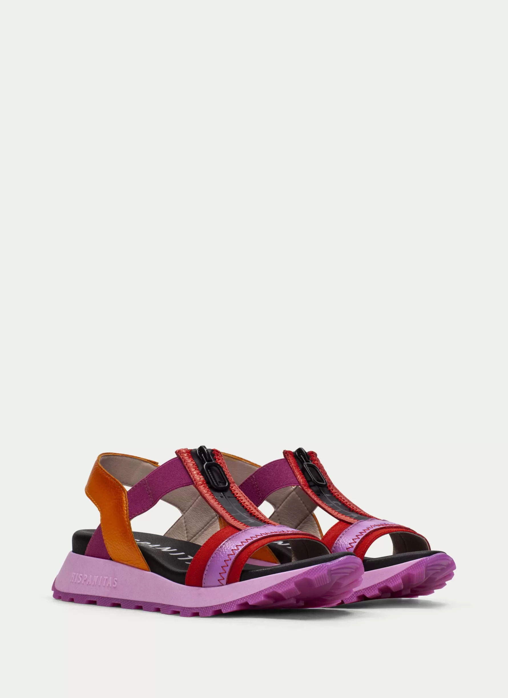 Sale Hispanitas Sport Sandals Maui Red-violet-orange